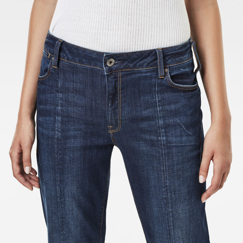 G-STAR® Lanc Mid Waist Boyfriend Jeans Dark blue