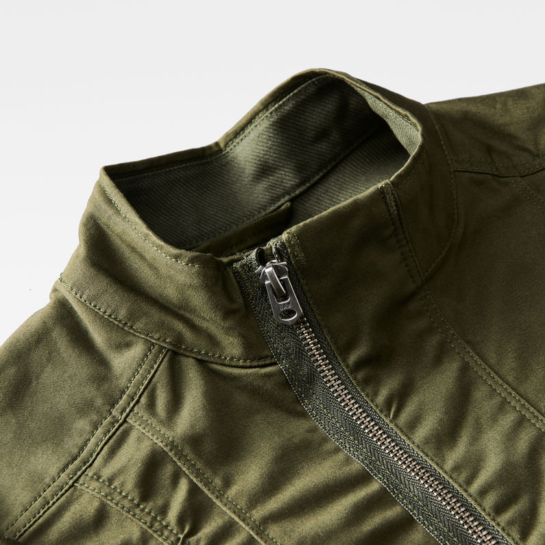 G-Star RAW® Noa Slim Blazer Green detail shot
