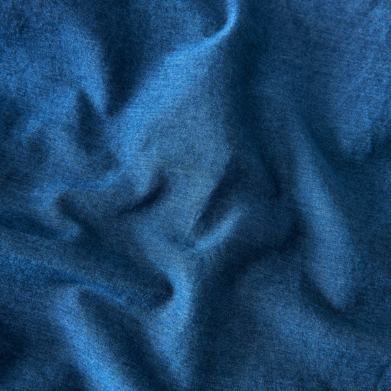 G-Star RAW® Tacoma Shirt Dress Bleu foncé fabric shot