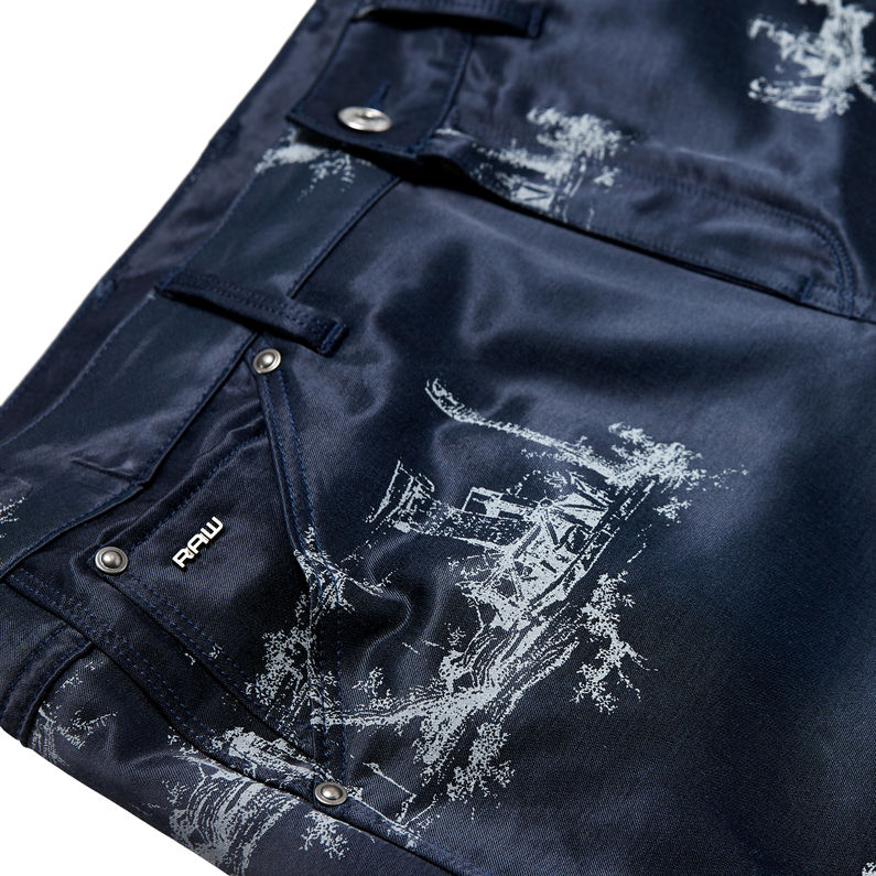 G-Star RAW® Pharrell Williams xG-Star Elwood X25 3D Boyfriend Women’s Jeans ダークブルー