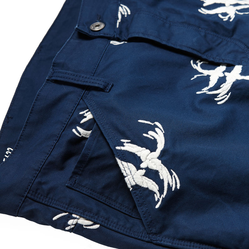 G-Star RAW® Pharrell Williams x G-Star Elwood X25 3D Tapered Men’s Jeans Bleu foncé