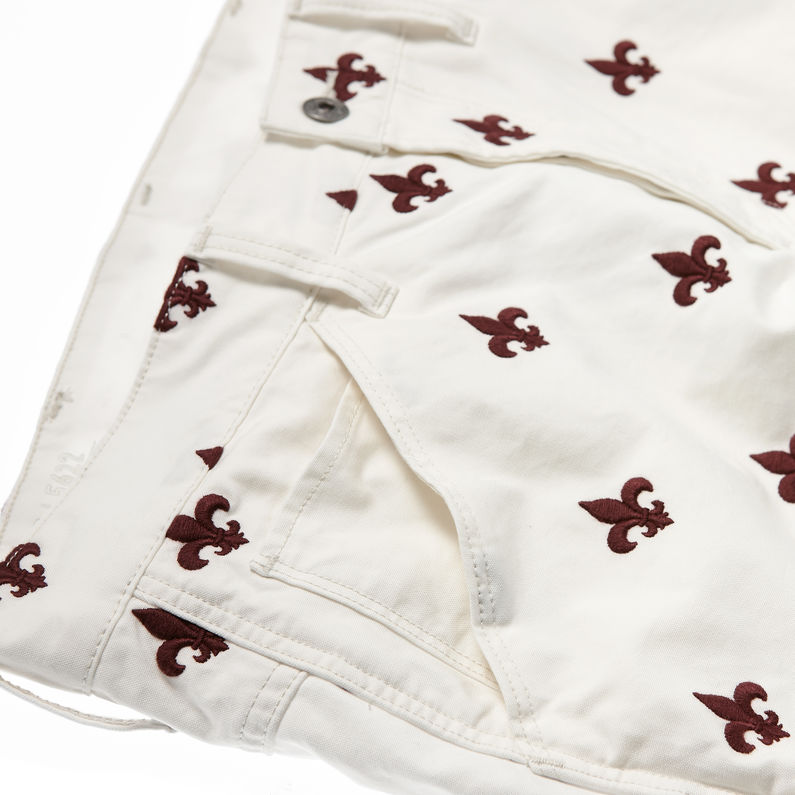 G-Star RAW® Pharrell Williams x G-Star Elwood X25 3D Tapered Men’s Jeans Blanc