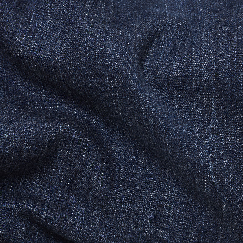 G-Star RAW® 3301 High Waist Skinny Overalls Dark blue fabric shot