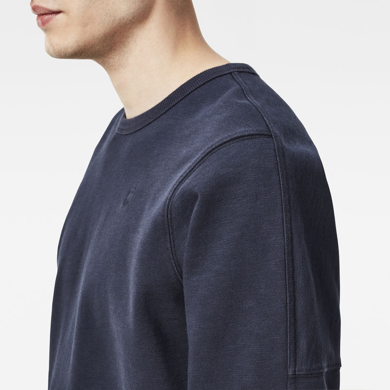 G-Star RAW® Korpaz Sweater Dark blue detail shot