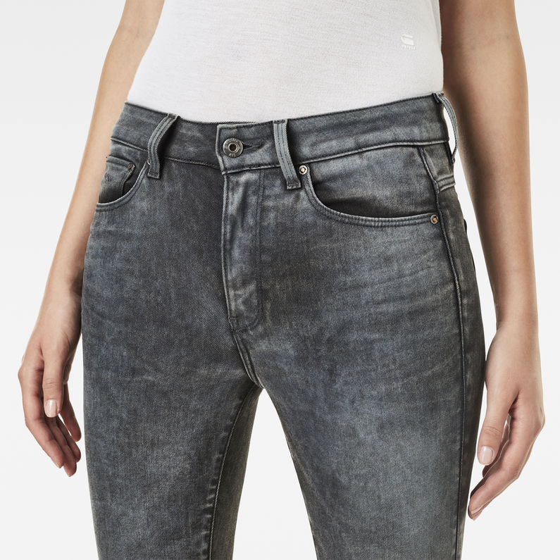 G-STAR® 3301 High Waist Skinny Jeans Grau