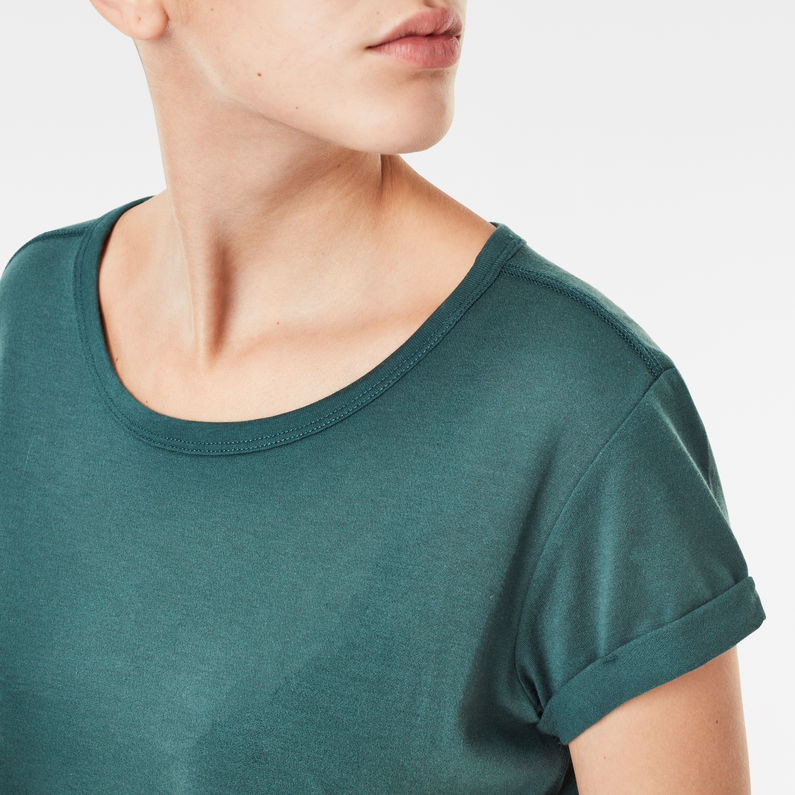 G-Star RAW® Dubby Straight T-Shirt Green detail shot