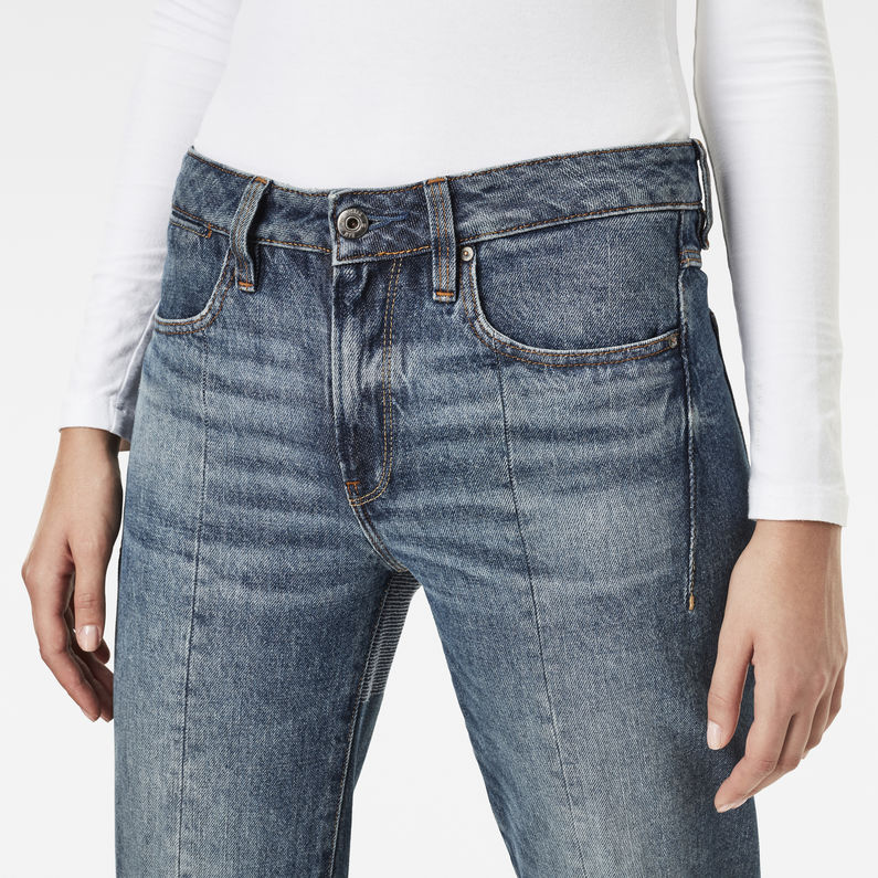 G-STAR® Lanc High Waist Straight Prestored Jeans Mittelblau