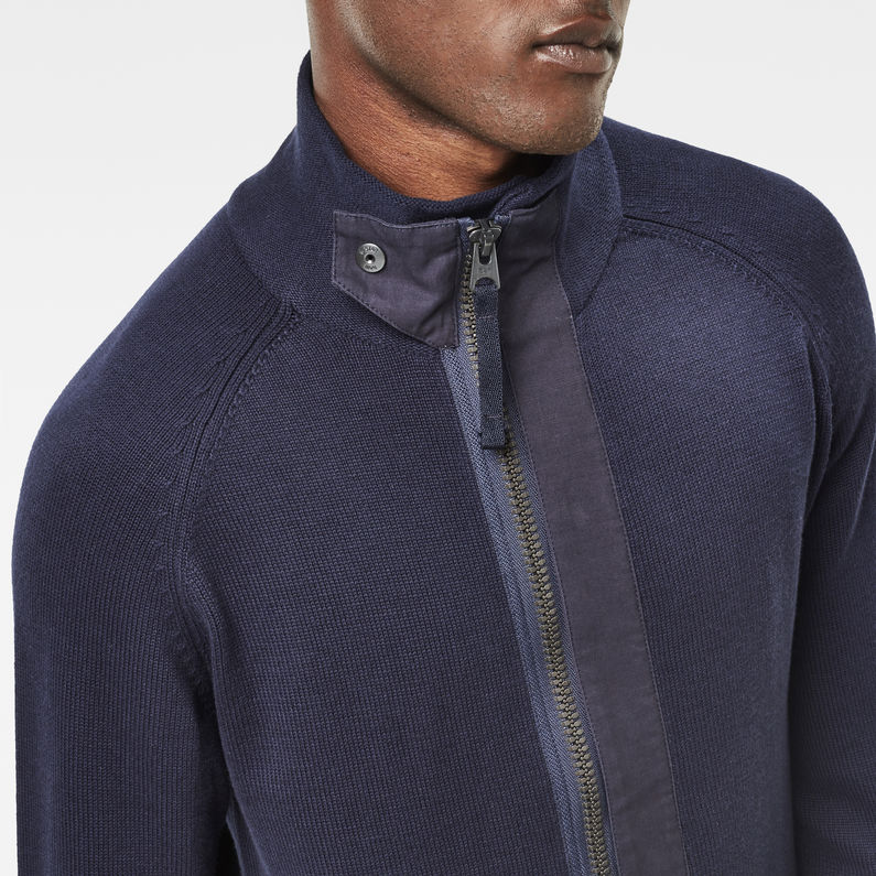 G-Star RAW® Empral Zip Knit Dark blue