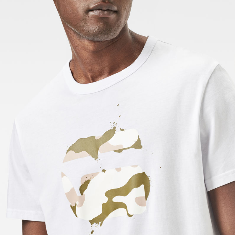 G-Star RAW® Ustri T-Shirt White detail shot