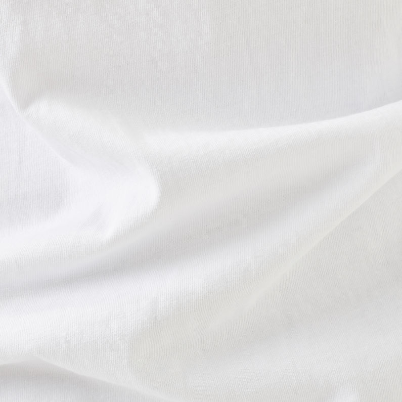 G-Star RAW® Ustri T-Shirt White fabric shot