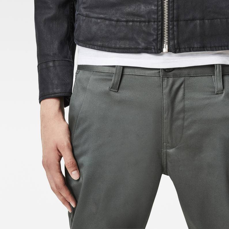 G-Star RAW® Bronson Slim Chino Grey detail shot