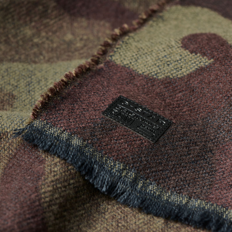 G-Star RAW® Originals Effo Scarf Camo Verde