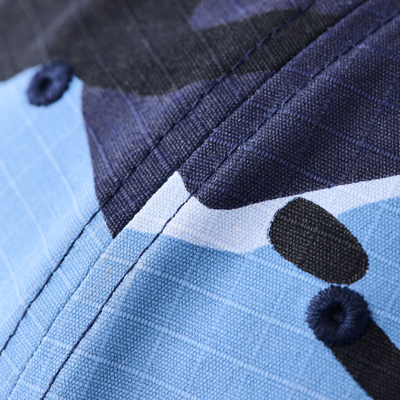 G-Star RAW® Avernus Pattern Baseball Cap Bleu clair