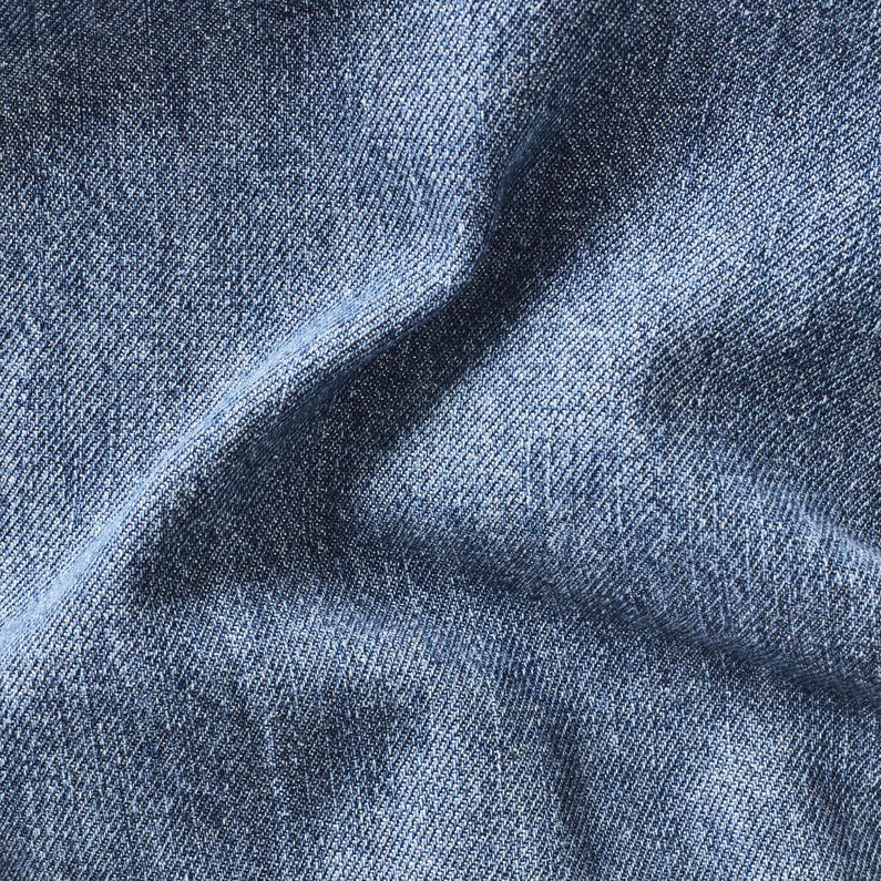 G-Star RAW® Arc 3D Zip Jumpsuit Midden blauw fabric shot