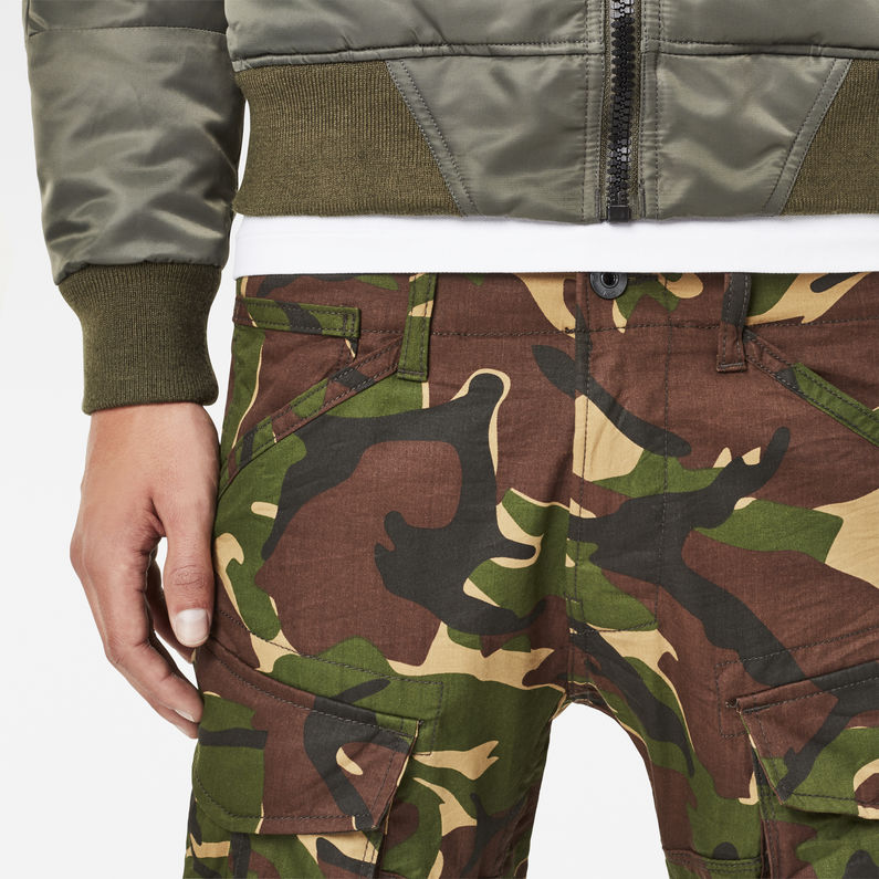 Rovic 3d tapered pants | Woodland Camouflage Print | G-Star RAW®