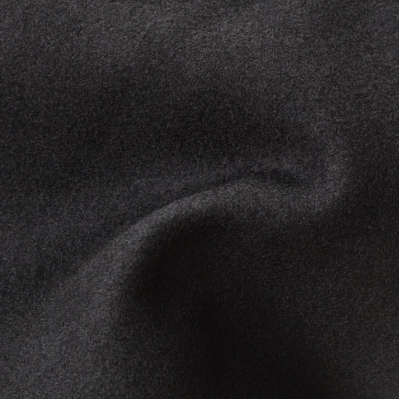 G-STAR® Empral Wool Coat Black fabric shot