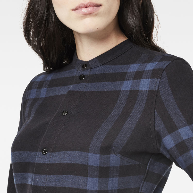 G-Star RAW® Bronson Flare Dress Dark blue detail shot