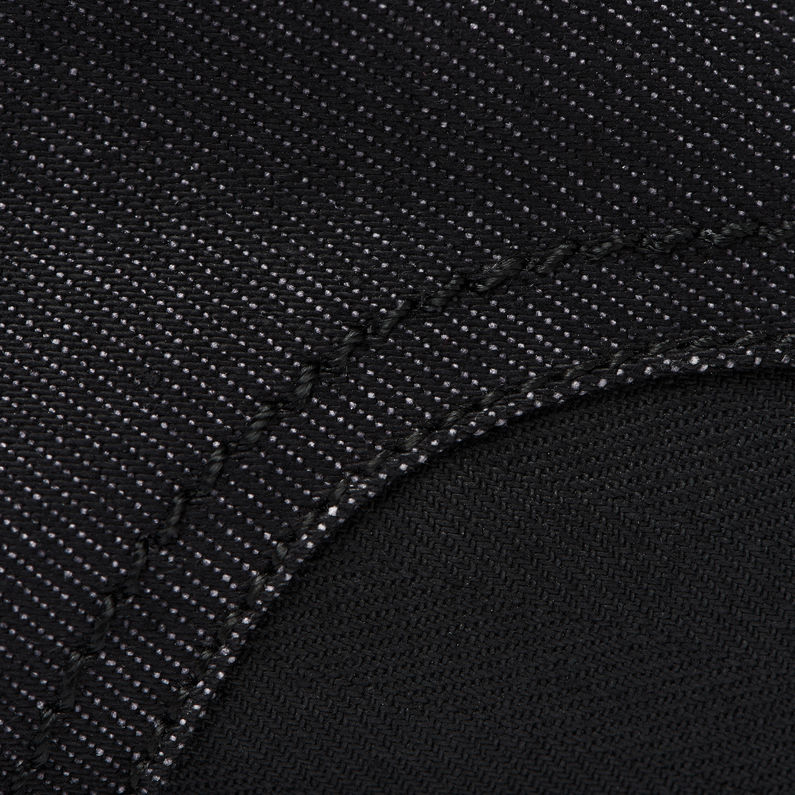 G-Star RAW® Warth Derby Lace-Ups Black fabric shot