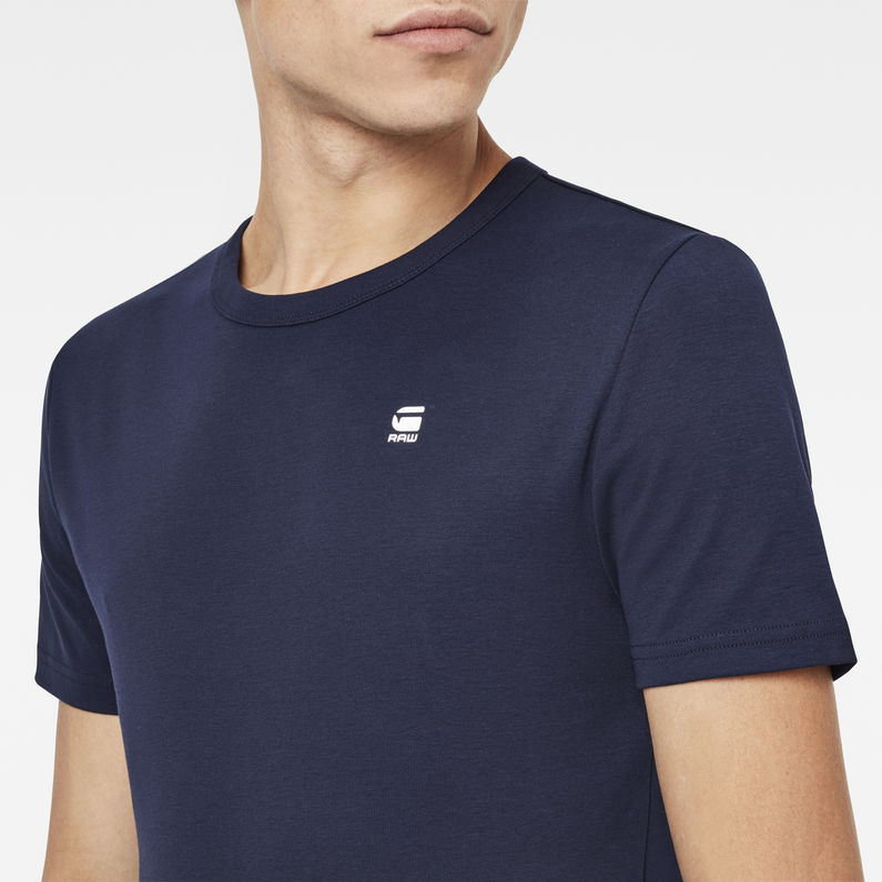 G-Star RAW® Daplin Slim T-Shirt Bleu foncé