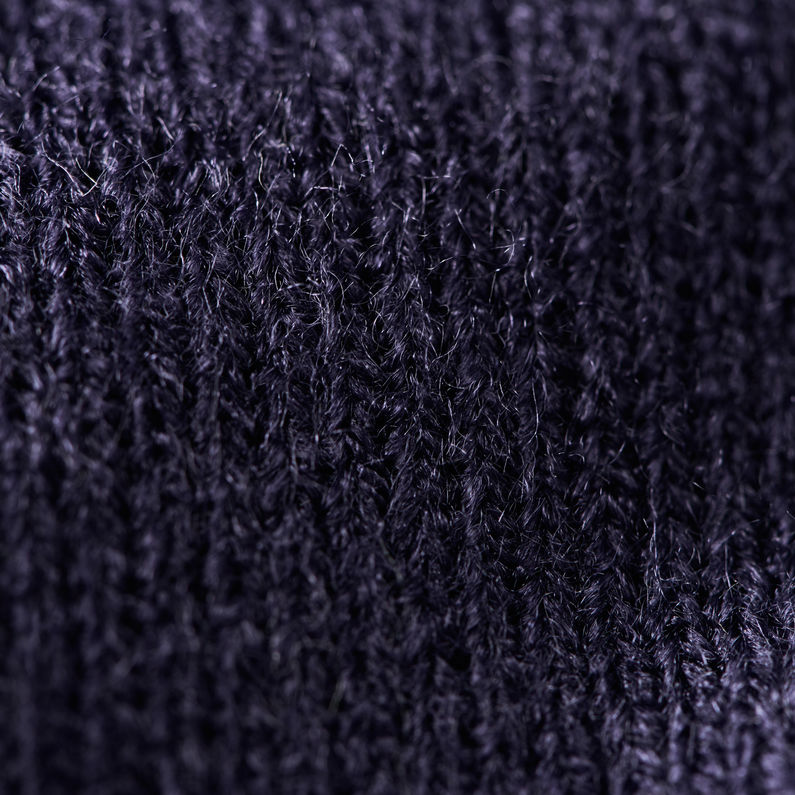 G-Star RAW® Effo Long Beanie Purple fabric shot