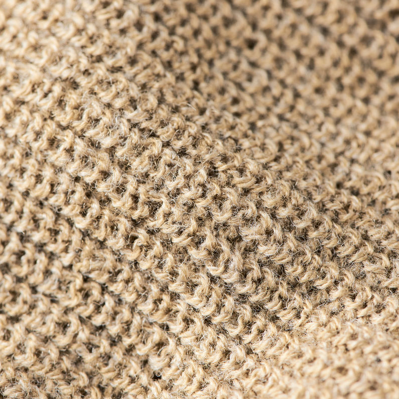 G-STAR® Cart Beanie Beige fabric shot