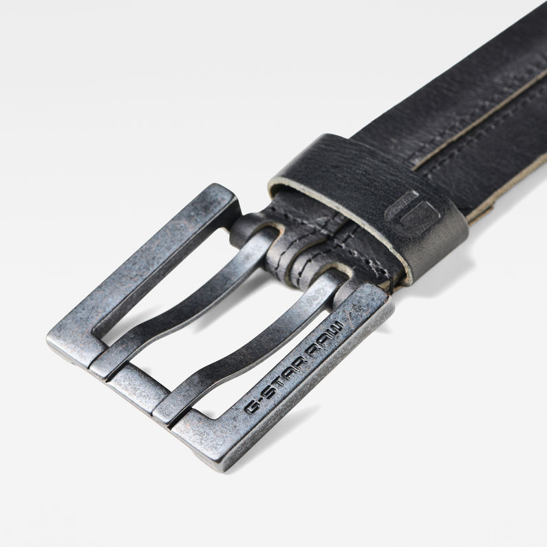 G-Star RAW® Effo Belt Noir detail shot buckle