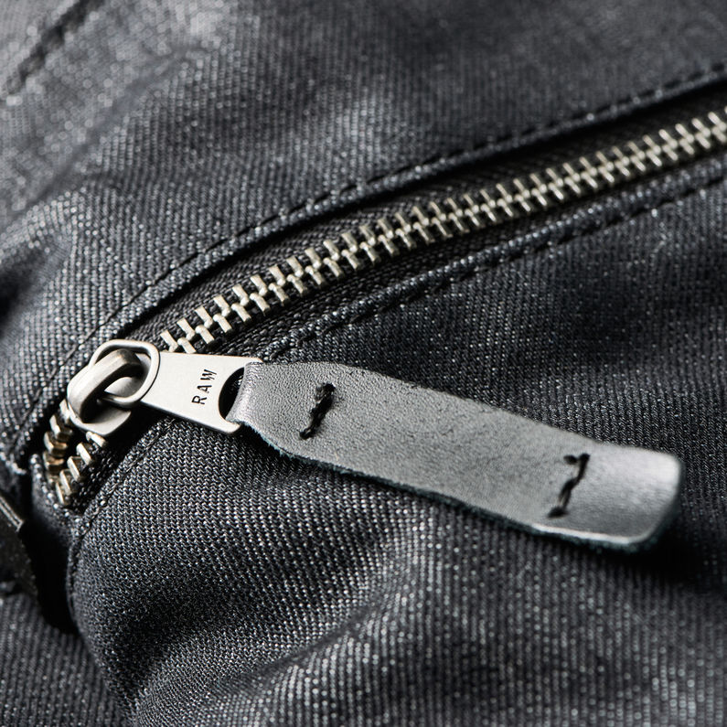 G-STAR® Estan Denim Backpack Schwarz inside view