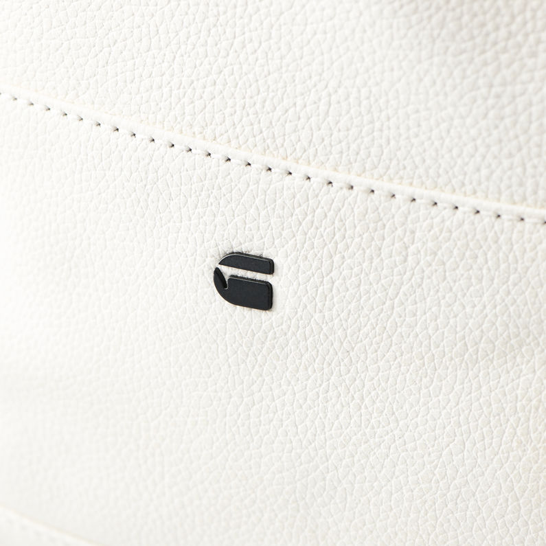 G-Star RAW® Mozoe Leather Backpack Blanc inside view