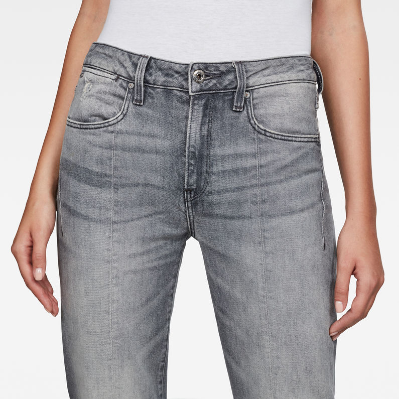 G-STAR® Lanc High Waist Straight Jeans Grau