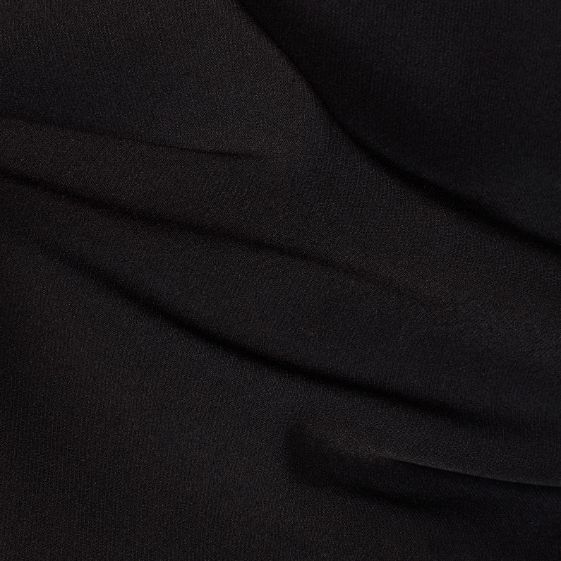 G-Star RAW® Hybrid Archive Mid-Waist Boyfriend Sport Pants Black fabric shot