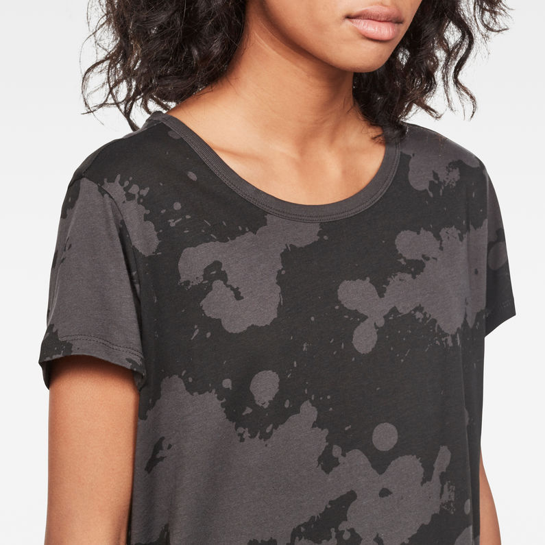 G-Star RAW® Trozera SC-1 Straight T-Shirt Grey detail shot