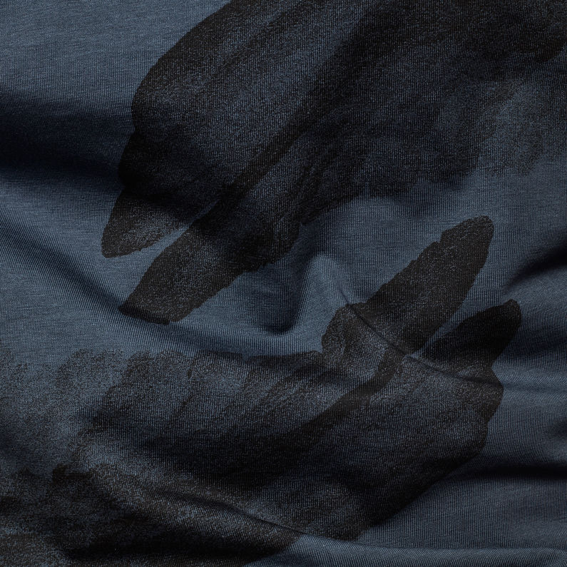 G-Star RAW® Bonded 3 T-Shirt Dark blue fabric shot