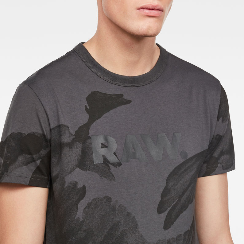 G-Star RAW® Bonded 3 T-Shirt Grau detail shot