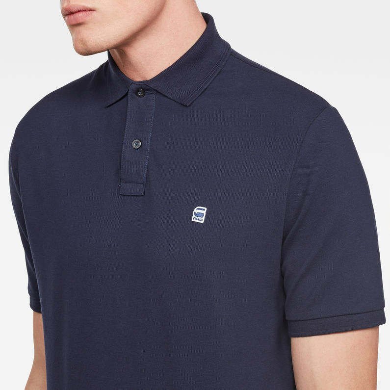 Dunda Polo Slim T-Shirt | Sartho Blue 