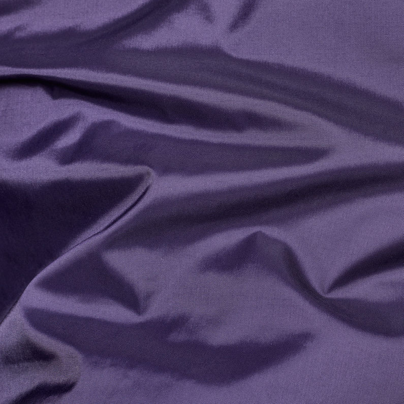 G-Star RAW® Strett Sport Padded Overshirt Purple fabric shot