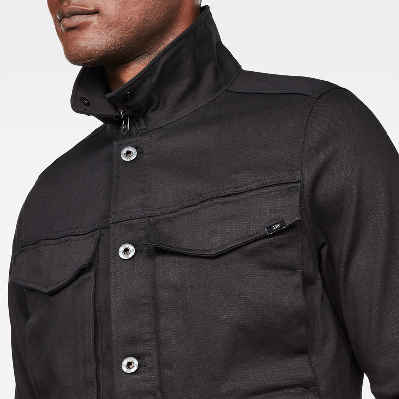 G-STAR® Vodan 3D Slim Jacket Black detail shot