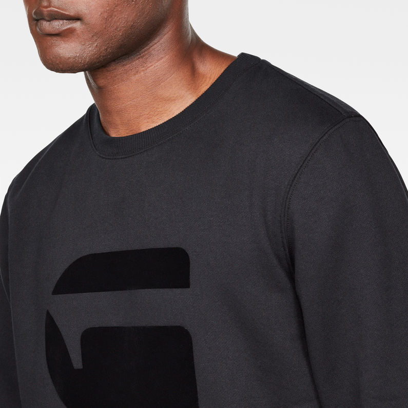 G-Star RAW® RC Ocelat Sweater Black detail shot