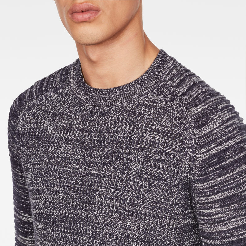 G-Star RAW® Suzaki Knit Dark blue detail shot