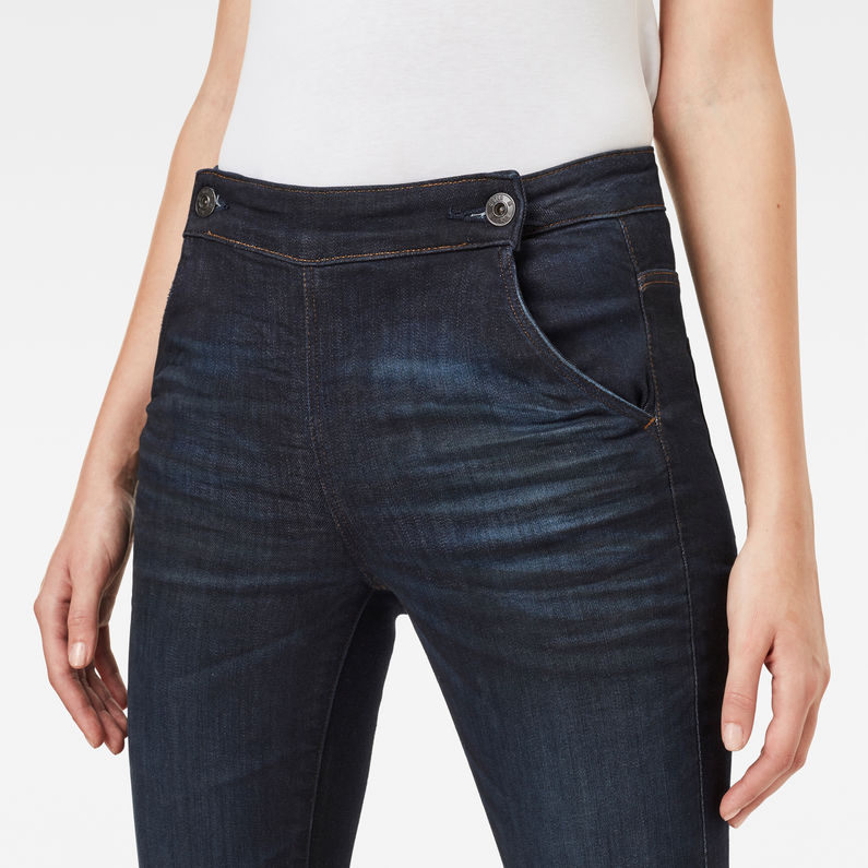 G-Star RAW® 5622 Navy High Waist Skinny Jeans Dark blue