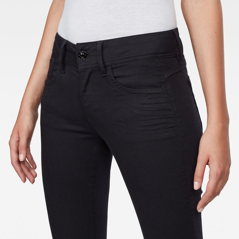 G-STAR® Lynn Lunar Mid-Waist Skinny Jeans Schwarz