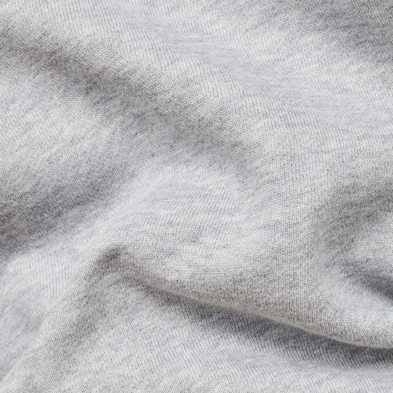 G-Star RAW® Monthon Hooded Zip Sweater Grey fabric shot