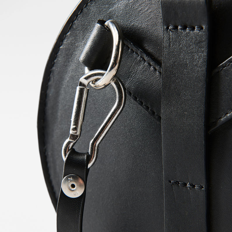 G-Star RAW® Mozoe Round Bag Zwart detail shot