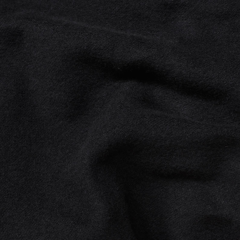 G-Star RAW® Bronson High-Waist Wide-Leg Chino Noir fabric shot