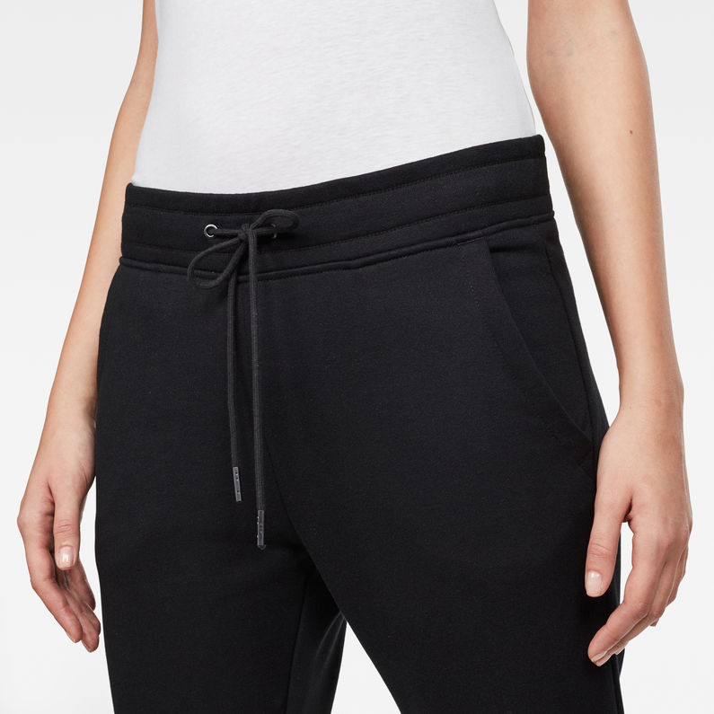 G-STAR® Rackam Slim Sweatpants Schwarz detail shot