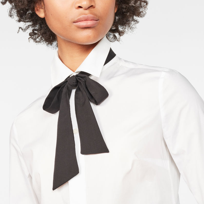 G-Star RAW® Core 3D Elongated Slim Shirt White