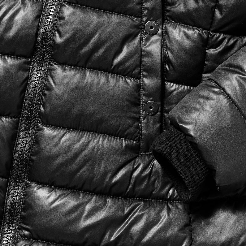 G-STAR® Whistler Slim Coat Grau detail shot