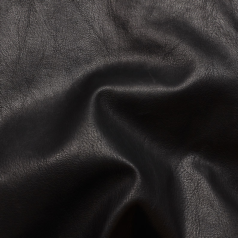 G-STAR® Deline Hybrid Archive GPL Biker Jacket Black fabric shot