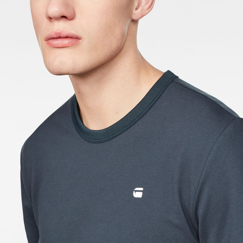 G-Star RAW® Bonded T-Shirt Medium blue detail shot