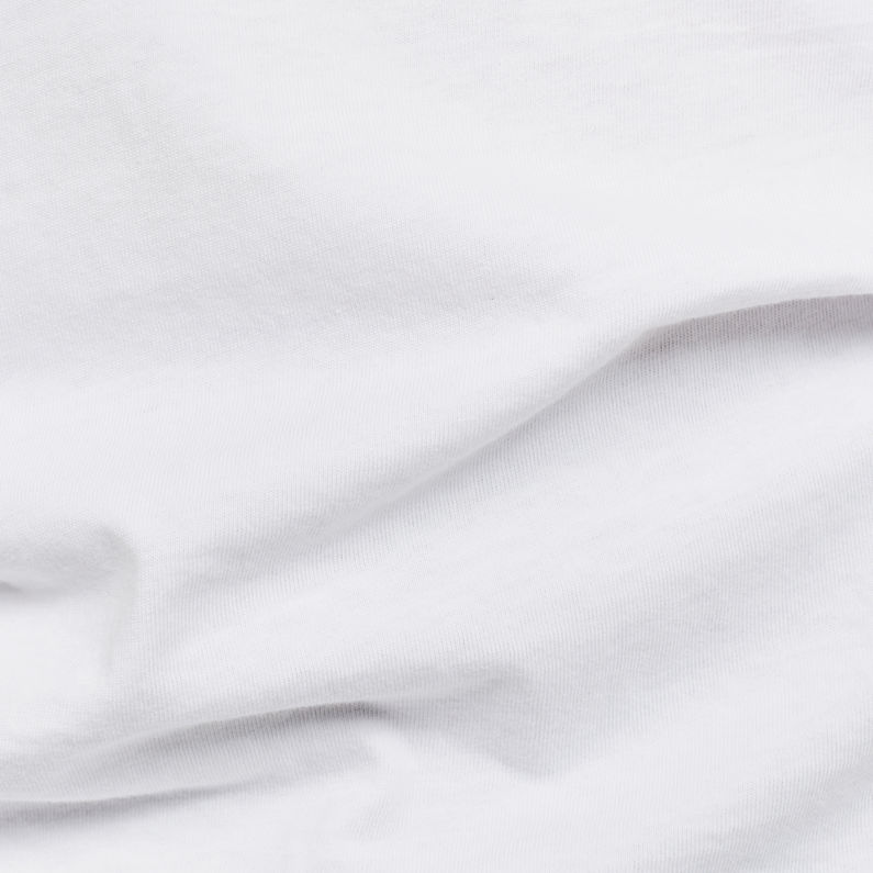 G-Star RAW® Broaf T-Shirt White fabric shot