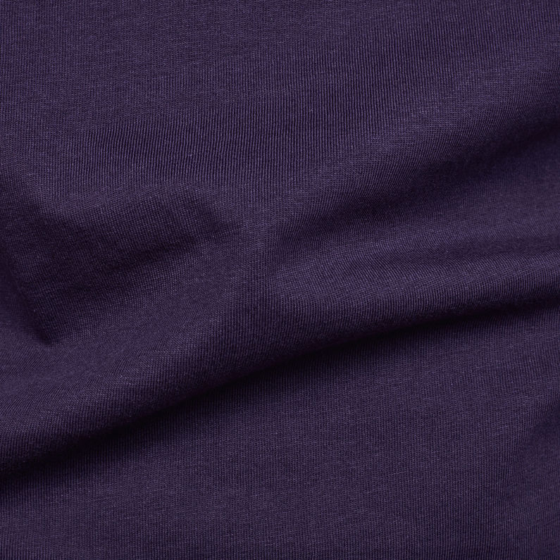 G-Star RAW® Monthon T-Shirt Purple fabric shot